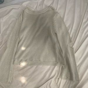Creme cropped sweater